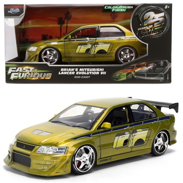 9337874314R00 Brian's Mitsubishi Lancer Evolution VII - Fast & Furious 1:24